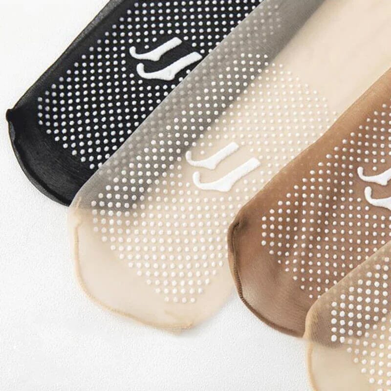 Medias Suaves Antideslizantes | 5 PARES | COLORES VARIADOS