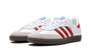 Adidas SambaOG, blanco y escarlata