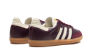 Adidas Samba granate, crema y blanco