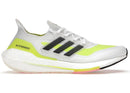 Adidas Ultraboost 21 Amarillo Solar y Blanco