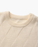 Diamond Knit Crewneck Sweater