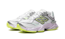 New Balance 9060 Blanco, Plata Metalizado y Taro