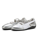 Puma Zapatillas de Ballet Speedcat Metálicas para Mujer - Plata