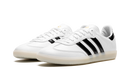 Adidas Samba de charol blanco