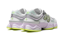 New Balance 9060 Blanco, Plata Metalizado y Taro
