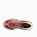 Adidas Gazelle Indoor granate y blanco