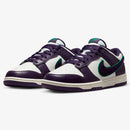 Nike Dunk Low Swoosh de Chenilla Blanco Roto Púrpura Intenso