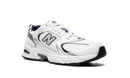 New Balance 530 White Silver Navy