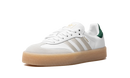 Adidas Sambae Blanco, Verde y Goma