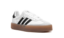 Adidas Sambae Blanco, Negro y Goma