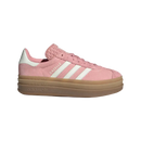Adidas Gazelle Bold, color malva, blanco roto y goma