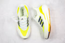 Adidas Ultraboost 21 Amarillo Solar y Blanco
