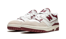 New Balance 550 Sea Salt Burgundy