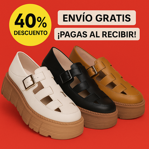 👞AURA WALK💎CALZADO CON SOPORTE ORTOPÉDICO 🦶ULTRA LIVIANO🥇