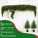 🏆2025 HOT SALE💥 Guirnalda de Cedro Navideña con Luces Integradas