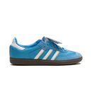 Adidas Samba Azul claro con detalles en colores vivos