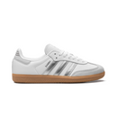 Adidas Samba Blanco, Plata y Gris Metalizado
