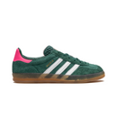 Adidas Gazelle Indoor Verde universitario Rosa brillante