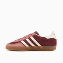 Adidas Gazelle Indoor granate y blanco