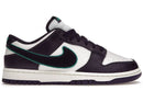 Nike Dunk Low Swoosh de Chenilla Blanco Roto Púrpura Intenso