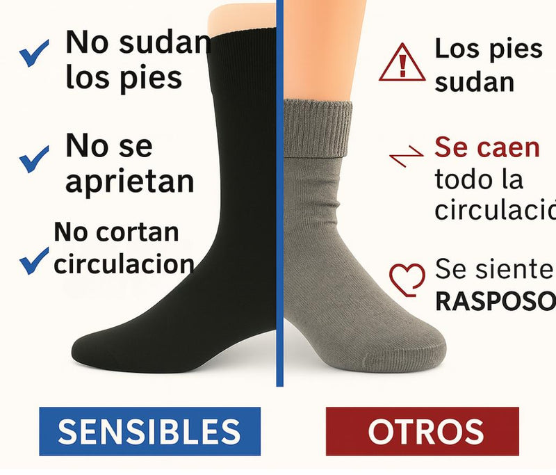MEDIAS SIN COSTURA que no aprietan ni dejan marcas - solo comodidad todo el día - BLACK FRIDAY