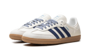 Adidas Samba Blanco roto y azul oscuro
