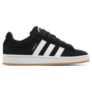 Adidas Campus 00s para niños, negro, blanco y goma