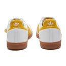 Adidas Samba «OG» en blanco deportivo y blanco intenso con detalles dorados llamativos