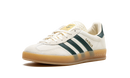 Adidas Gazelle Indoor Crema, Blanco, Verde y Goma