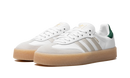 Adidas Sambae Blanco, Verde y Goma