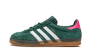 Adidas Gazelle Indoor Verde universitario Rosa brillante