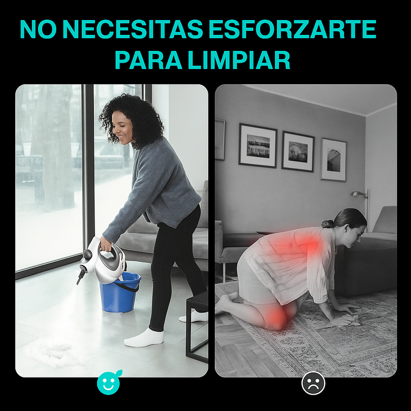 Máquina de limpieza a vapor presurizada todo en uno -