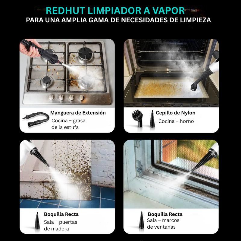 Máquina de limpieza a vapor presurizada todo en uno -