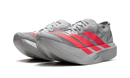 Adidas Adizero Adios Pro EVO 2 "Metalizado Plateado/Rojo Lúcido/Gris Dos"