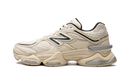 New Balance 9060 Gris paloma, negro y plateado metalizado