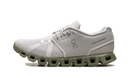 On Running Cloud 5 Gris glaciar Verde reseda