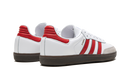 Adidas SambaOG, blanco y escarlata