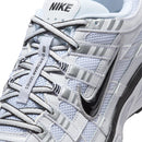 Nike P-6000 Blanco Plata Metálica Negro
