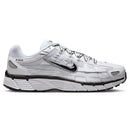 Nike P-6000 Blanco Plata Metálica Negro