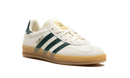 Adidas Gazelle Indoor Crema, Blanco, Verde y Goma