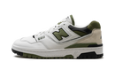 New Balance 550  White / Dark Olivine