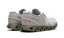 On Running Cloud 5 Gris glaciar Verde reseda