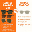 3X1 LENTES RAY-BAN