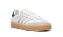 Adidas Sambae Blanco, Verde y Goma