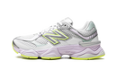 New Balance 9060 Blanco, Plata Metalizado y Taro