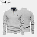 R&L Zip Neck Sweater - CLEARANCE