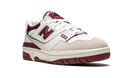 New Balance 550 Sea Salt Burgundy