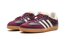 Adidas Samba granate, crema y blanco