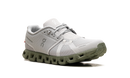 On Running Cloud 5 Gris glaciar Verde reseda