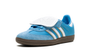 Adidas Samba Azul claro con detalles en colores vivos